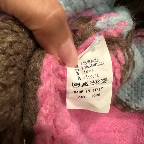 PREMIUM LUXE ITALIAN KNIT BLEND OVERSIZED SWEATER - Picture 6 of 7